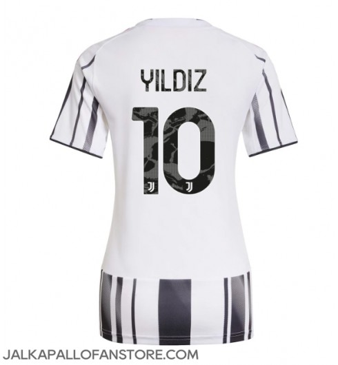 Juventus Kenan Yildiz #10 Kotipaita Naisten 2025-26 Lyhythihainen Juventus Kenan Yildiz #10 Kotipaita Naisten 2025-26 Lyhythihainen